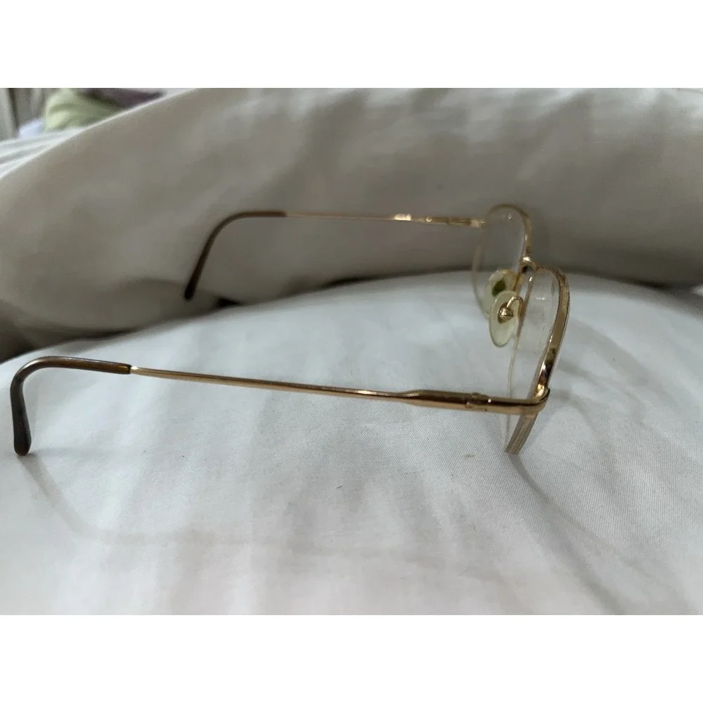 Steroflex Gold Half Rim‎ 2078 108 Eyeglass Frames 53-20-135